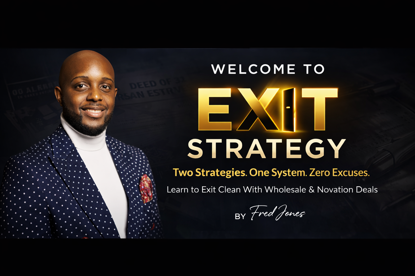 JOIN MY REAL ESTATE COMMUNITY (EXIT STRATEGY)